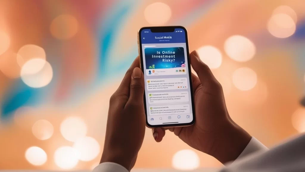 is online investment risky? The social media influence 